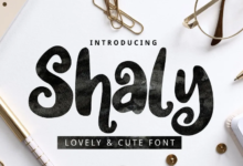 Cute Fonts That Make Designs Look Soft and Lovely